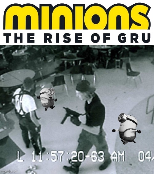 Deee | image tagged in columbine cafeteria | made w/ Imgflip meme maker