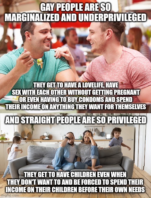 Gay Privilege Imgflip 