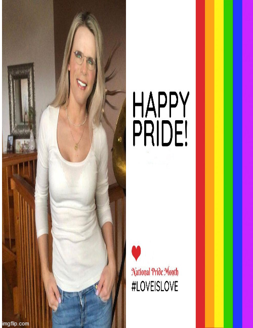 Happy Pride Month | image tagged in gay pride,bobbie,coming out | made w/ Imgflip meme maker