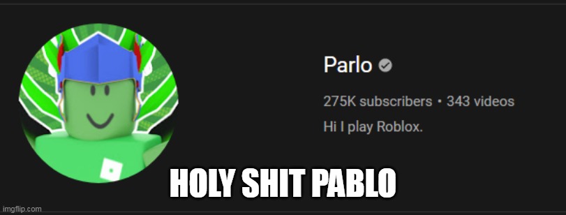 HOLY SHIT PABLO | made w/ Imgflip meme maker