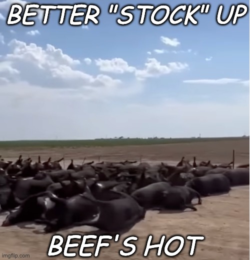 BETTER "STOCK" UP BEEF'S HOT | made w/ Imgflip meme maker