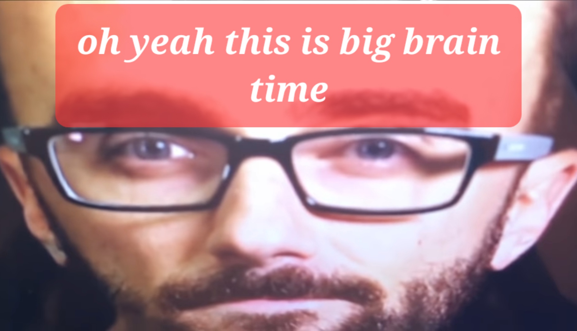 Big brain time but Vsauce Blank Meme Template