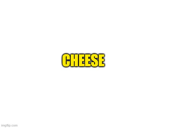 Blank White Template | CHEESE | image tagged in blank white template | made w/ Imgflip meme maker