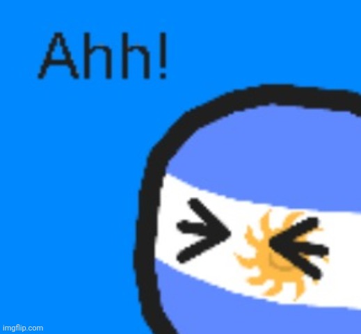 argentina got pricked (i cropped it like this intentionally) | made w/ Imgflip meme maker