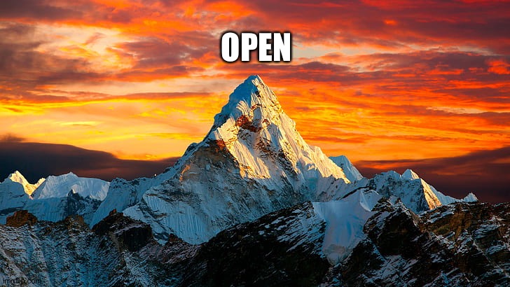 The Greatest Pyramid | OPEN | image tagged in himalaya free desktop image,welcome to the himalayas | made w/ Imgflip meme maker