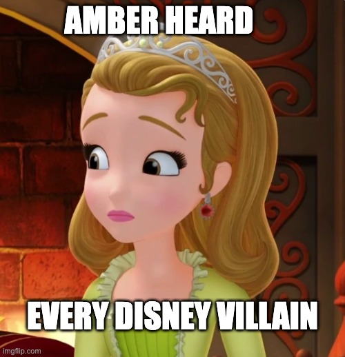 Amber Heard, Every Disney Villain | AMBER HEARD; EVERY DISNEY VILLAIN | image tagged in amber heard,johnny depp | made w/ Imgflip meme maker