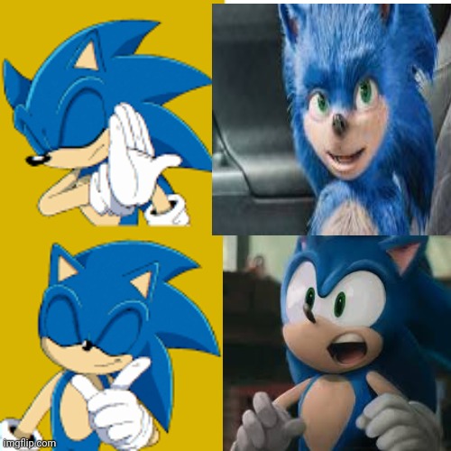 Sonic hotline bling | image tagged in funny memes | made w/ Imgflip meme maker