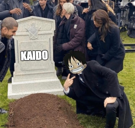 j4f | KAIDO | image tagged in grant gustin over grave | made w/ Imgflip meme maker