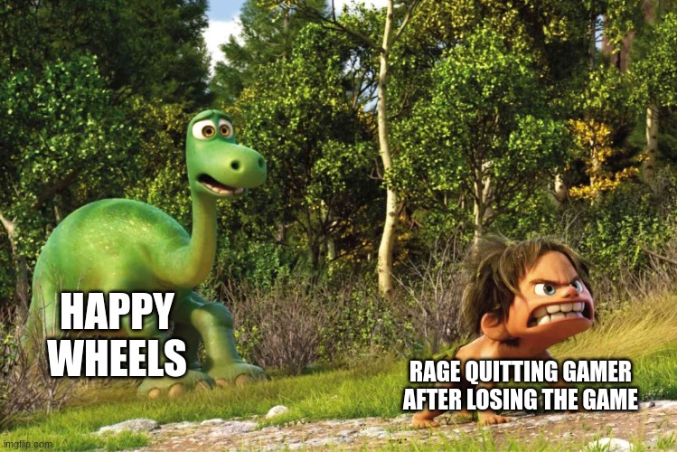Rage-quit-happy-wheels GIFs - Get the best GIF on GIPHY