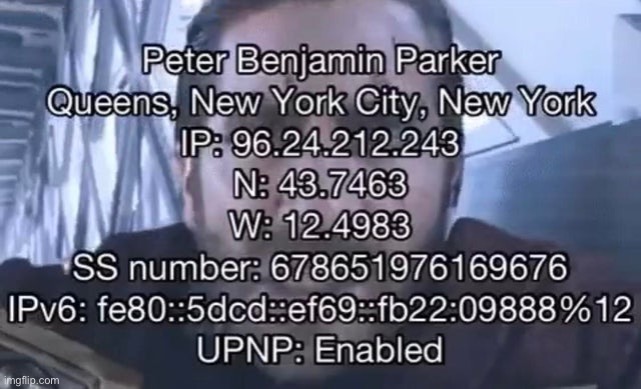 me when someone released a small amount of private information: | made w/ Imgflip meme maker