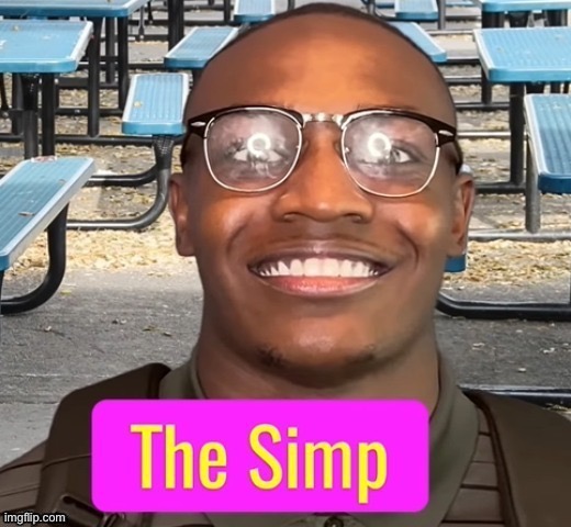 The Simp | image tagged in the simp | made w/ Imgflip meme maker