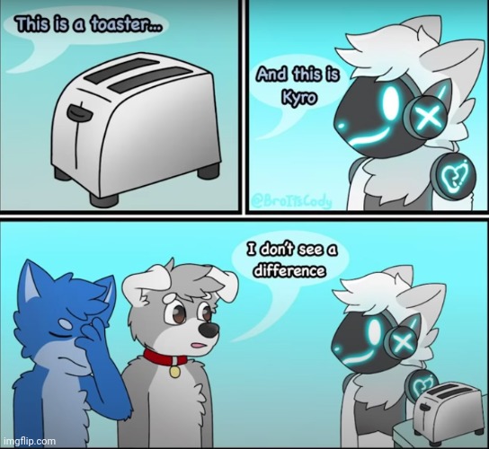 since my friend lied to me. heres a furry comic (not mine) | made w/ Imgflip meme maker