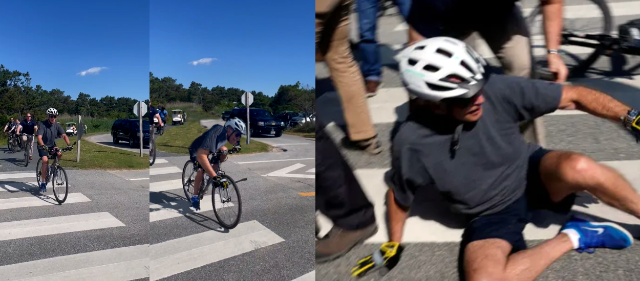 High Quality Biden bike Blank Meme Template