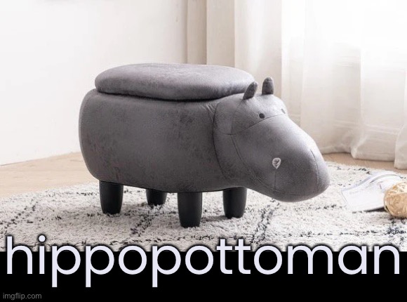 hippopottoman | image tagged in funny memes,dad jokes,eyeroll,hippos | made w/ Imgflip meme maker