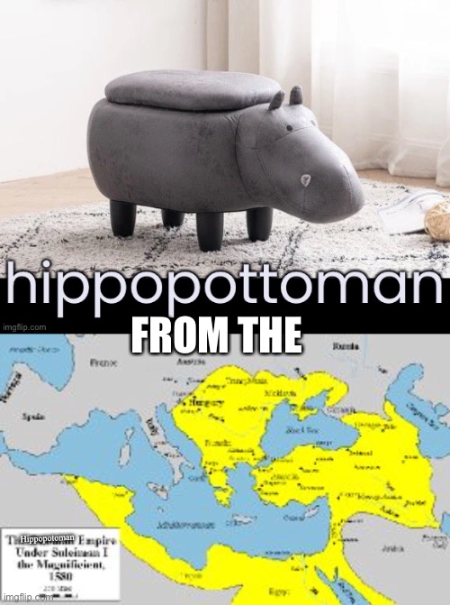 Hippopotaman | FROM THE; Hippopotoman | image tagged in ottoman empire,hippopotamus,hippo | made w/ Imgflip meme maker
