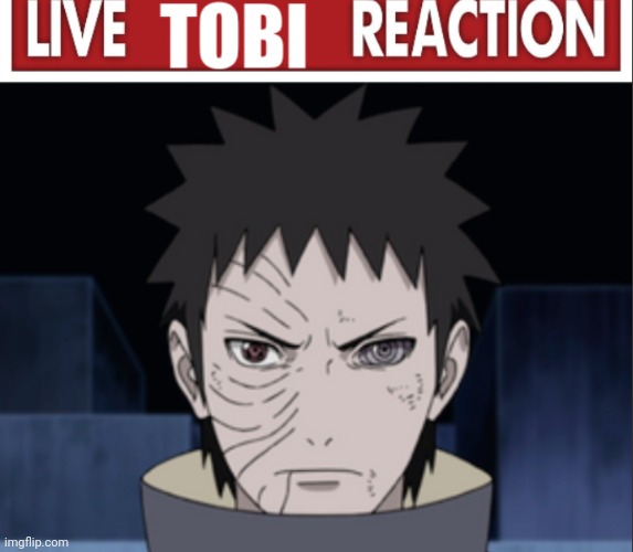 Live tobi reaction | image tagged in live tobi reaction | made w/ Imgflip meme maker