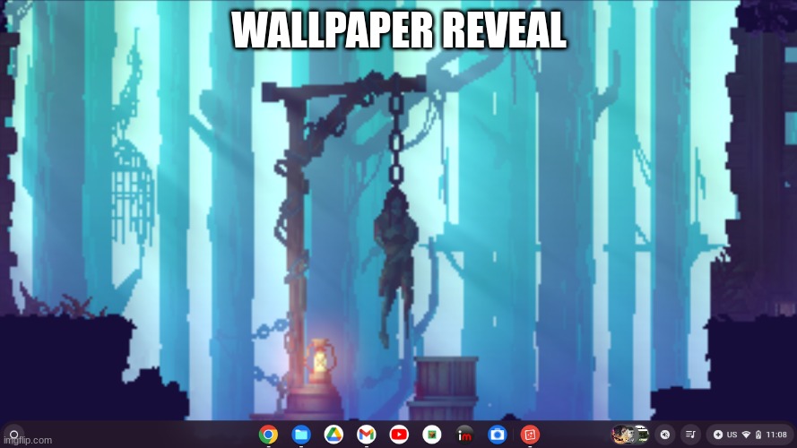 WALLPAPER REVEAL | made w/ Imgflip meme maker