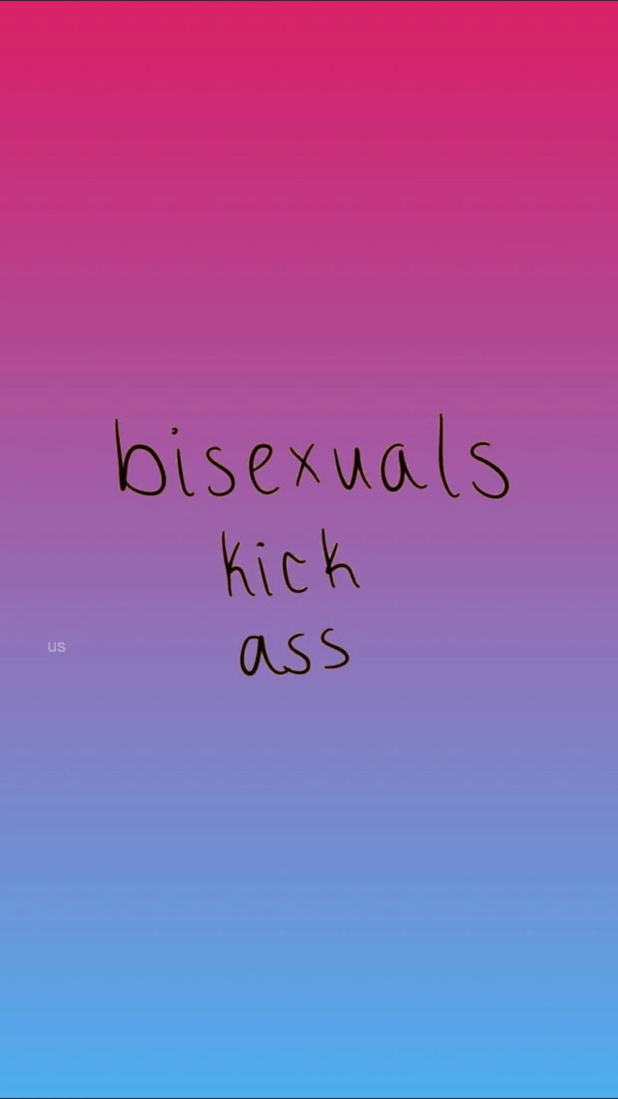 Bisexuals kick ass Blank Meme Template