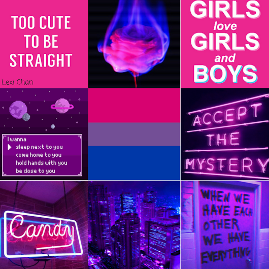 Bisexual aesthetic Blank Meme Template