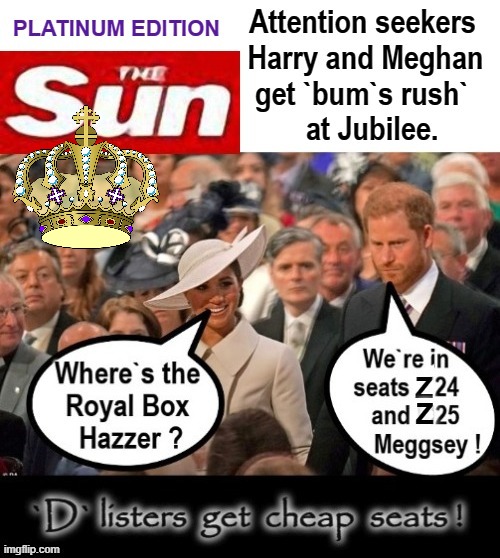 Attention seeker ! | image tagged in meghan markle | made w/ Imgflip meme maker