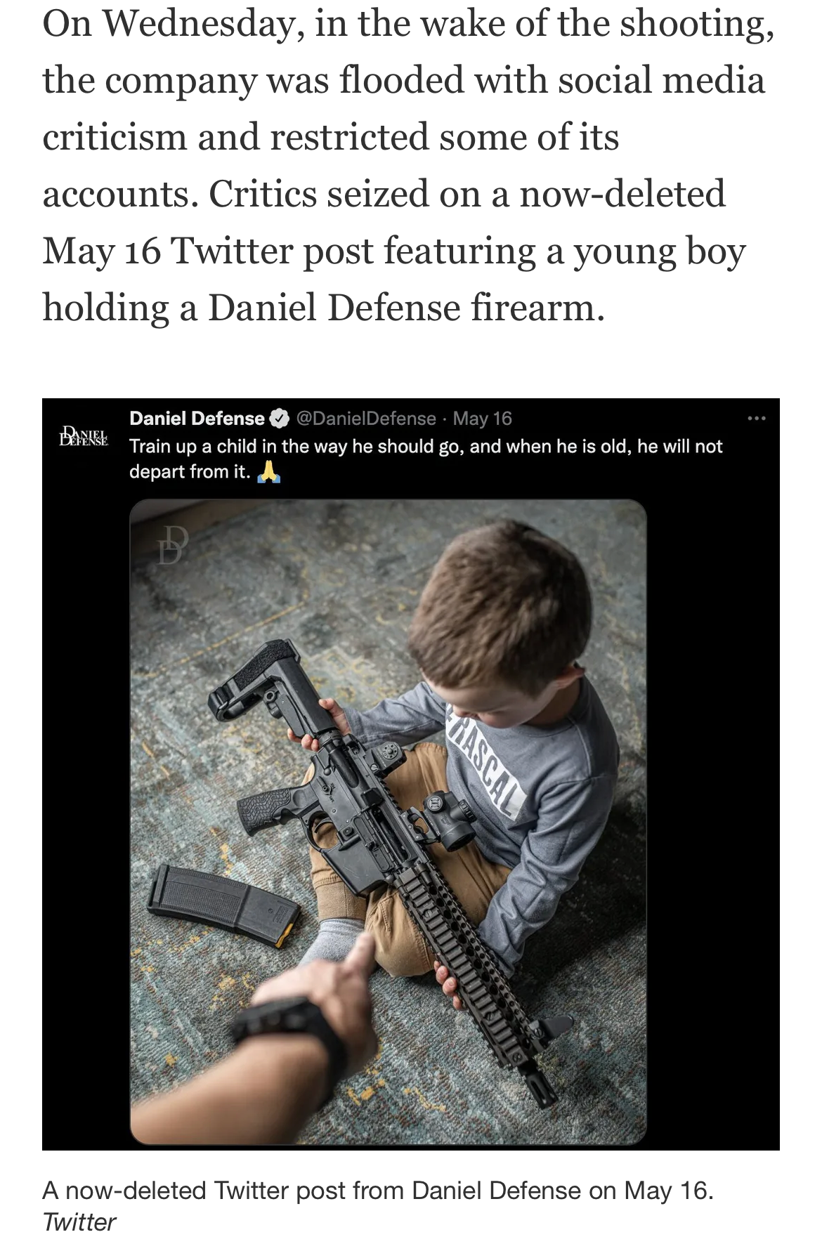 Daniel Defense grooms children Blank Meme Template