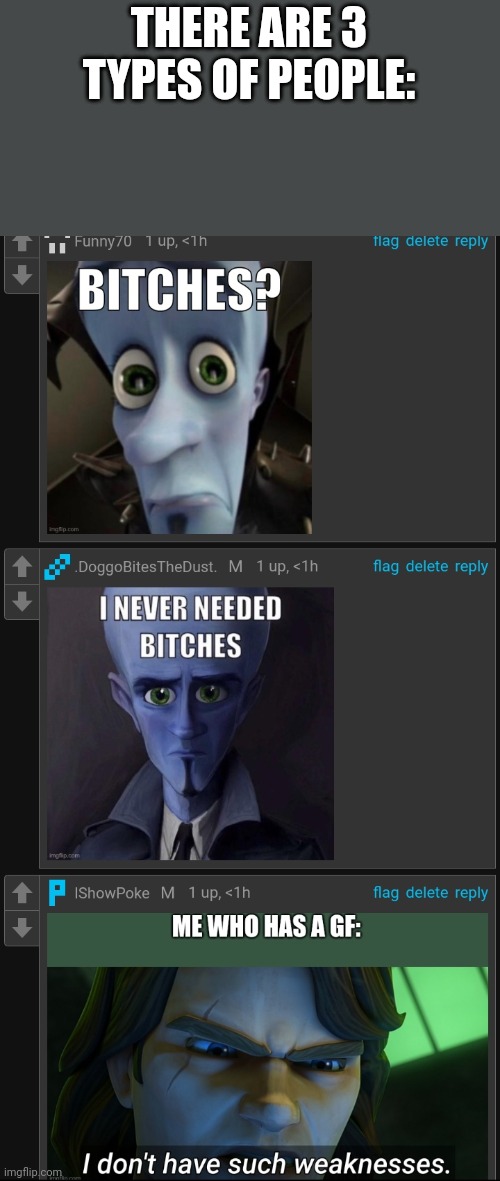 THERE ARE 3 TYPES OF PEOPLE: | made w/ Imgflip meme maker