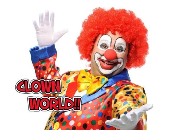 High Quality clown world Blank Meme Template