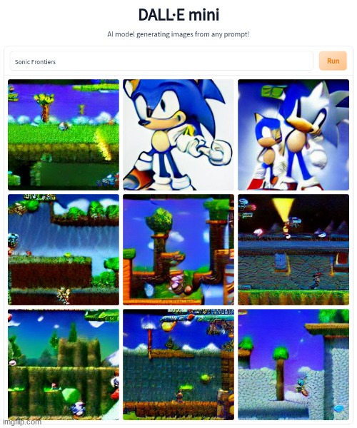 Dang. Sonic Frontiers be lookin' good so far | made w/ Imgflip meme maker