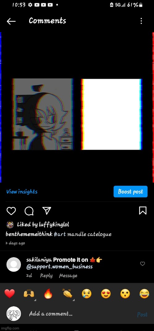 So I posted my art but does this support_women_business | image tagged in idk | made w/ Imgflip meme maker