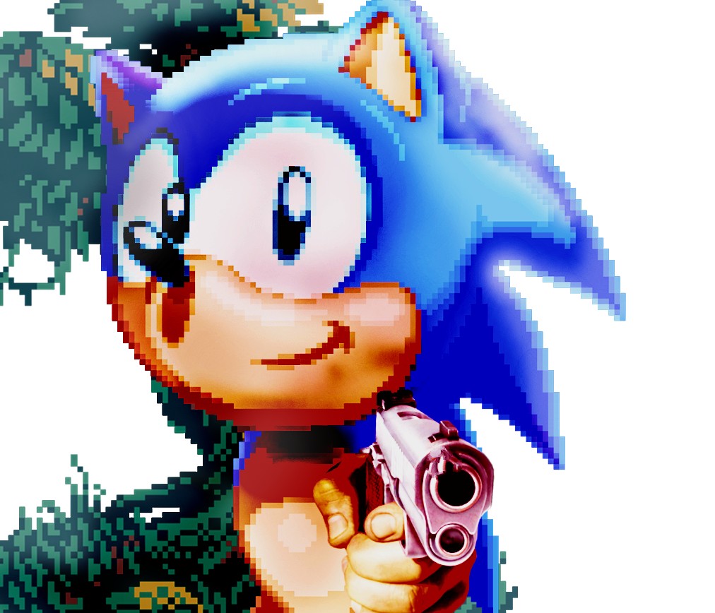 My name is Sonic Blank Meme Template