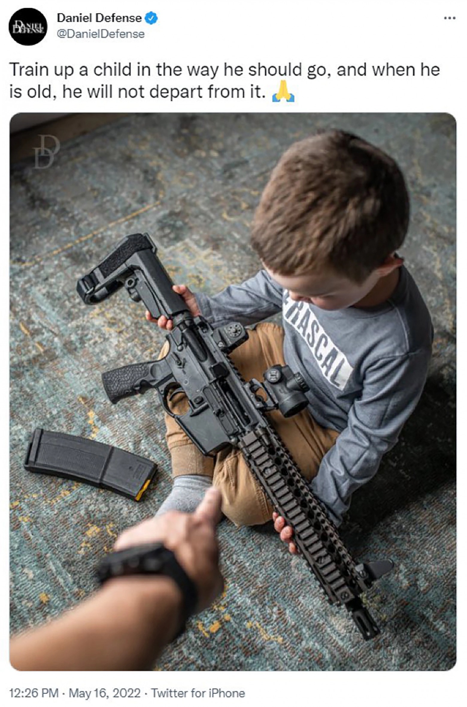 Daniel Defense grooms children Blank Meme Template