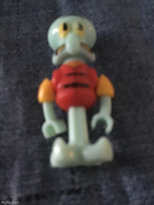 Found mine | image tagged in lego squidward | made w/ Imgflip meme maker