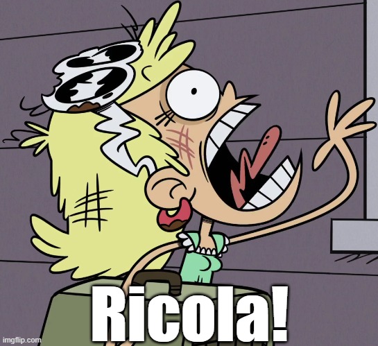 Leni needs ricola | Ricola! | image tagged in the loud house | made w/ Imgflip meme maker