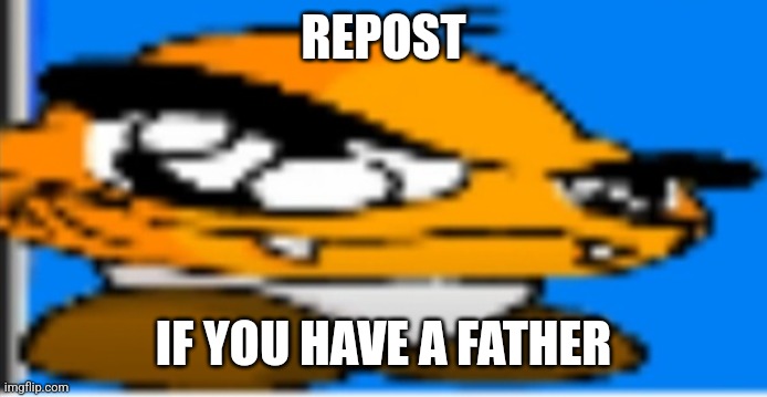 Goompa | REPOST; IF YOU HAVE A FATHER | image tagged in goompa | made w/ Imgflip meme maker