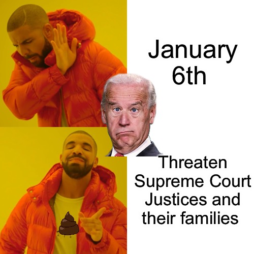 Changing of the Diaper |  January 6th; Threaten Supreme Court Justices and their families | image tagged in memes,supreme court,nwo police state,sheeple,cucks,antifa | made w/ Imgflip meme maker