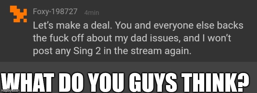 Should we accept it or nah? | WHAT DO YOU GUYS THINK? | made w/ Imgflip meme maker