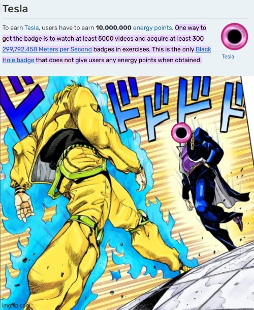 must get | image tagged in jojo's walk | made w/ Imgflip meme maker