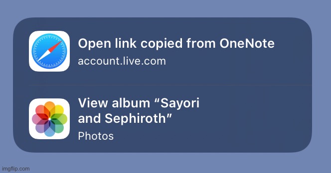 Happened to have that second one in my iPad feed :skull: | made w/ Imgflip meme maker