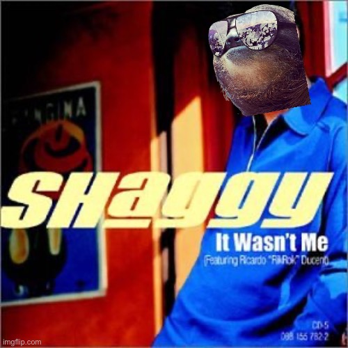 Sloth it wasn’t me Blank Meme Template