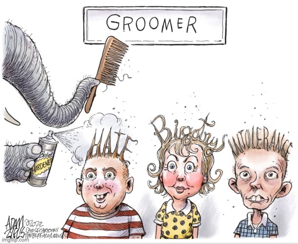 The elephant in the (g)room | image tagged in violence,hate,gop | made w/ Imgflip meme maker