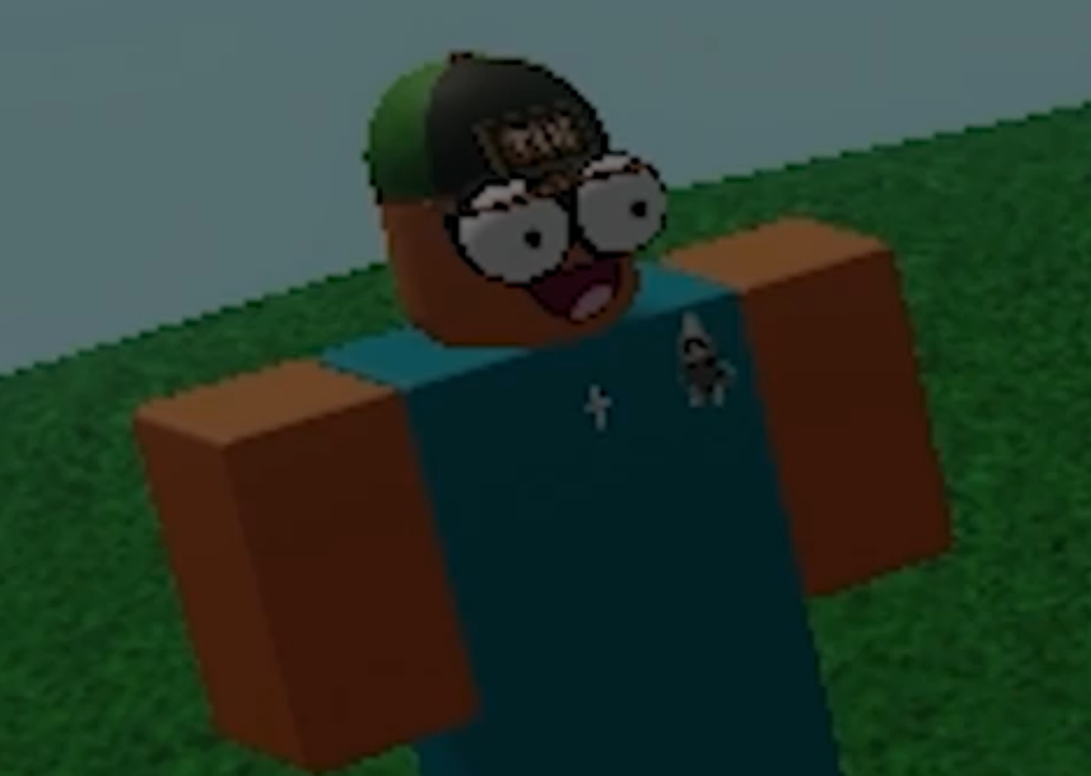 High Quality Concerned robloxian Blank Meme Template