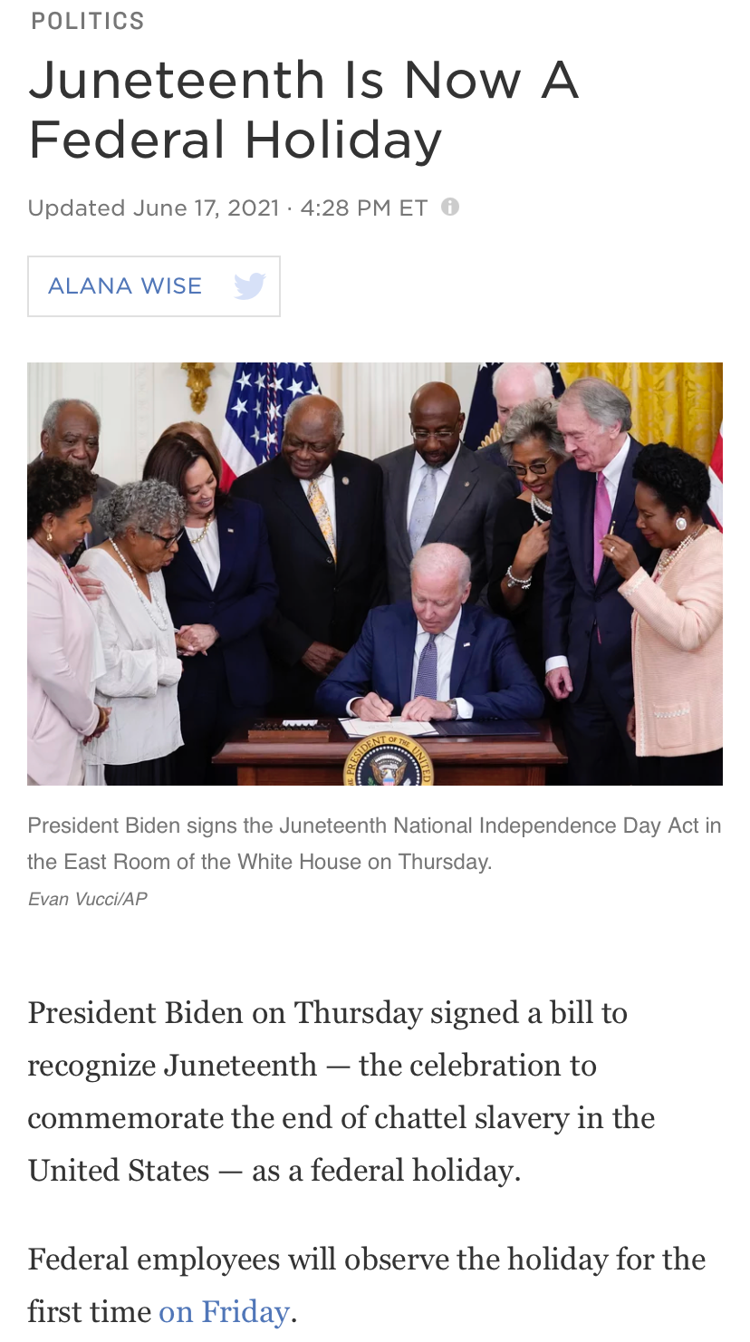 Juneteenth Biden Blank Meme Template