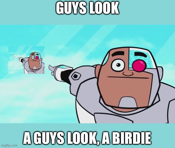 Loop | GUYS LOOK; A GUYS LOOK, A BIRDIE | image tagged in guys look a birdie,loop | made w/ Imgflip meme maker