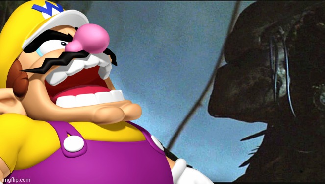 Wario dies by the Predator.mp3 | image tagged in wario dies,wario,predator | made w/ Imgflip meme maker