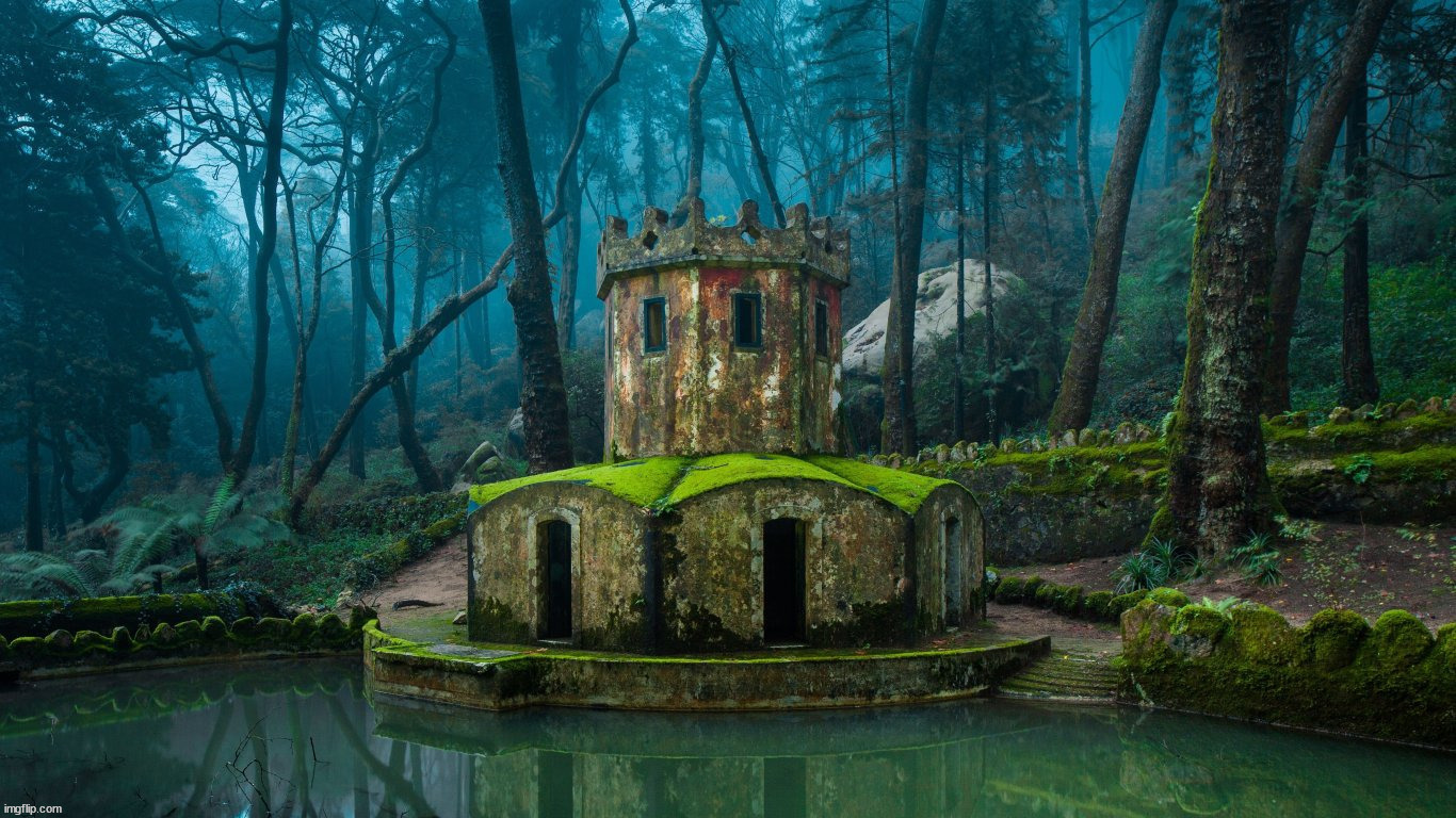 Looks like an evil witch lives here | image tagged in awesome | made w/ Imgflip meme maker