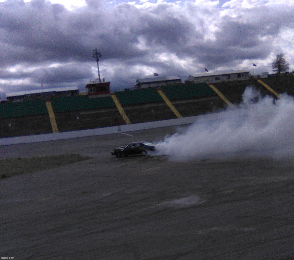 Went to a burnout contest this weekend. A 10 year old kid won. | image tagged in photos | made w/ Imgflip meme maker