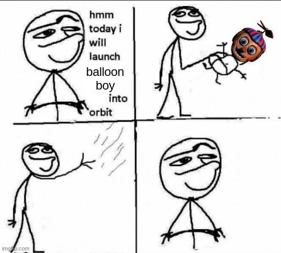 no more bb | balloon boy | image tagged in fnaf,five nights at freddys,five nights at freddy's | made w/ Imgflip meme maker