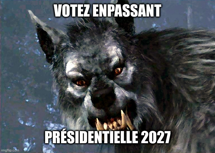 VOTEZ ENPASSANT; PRÉSIDENTIELLE 2027 | made w/ Imgflip meme maker