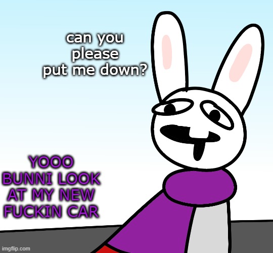 image tagged in bunni | made w/ Imgflip meme maker