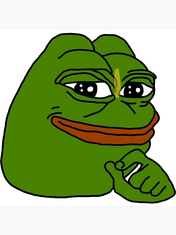 High Quality Bhagwa Pepe Blank Meme Template